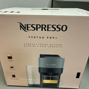 Nespresso Vertuo Pop+ in Gray and Black